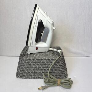 ROWENTA 1200W PowerGlide DE-02 Stainless Steel Airglide Steam Iron